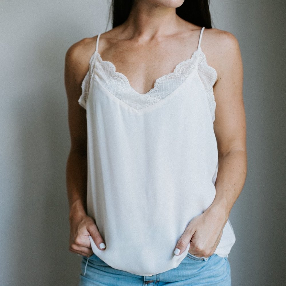 Soft Creamy white camisole
